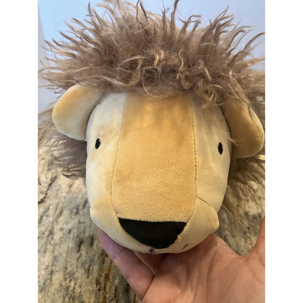 Pillowfort Weighted Plush Distinctive Lion  RARE ANXIETY 3.6lbs NWOT Faux Mane